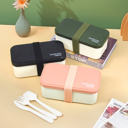Eco - Friendly Lunch Box - Portable with Compartments(pink) V888-ELOSUNG35270