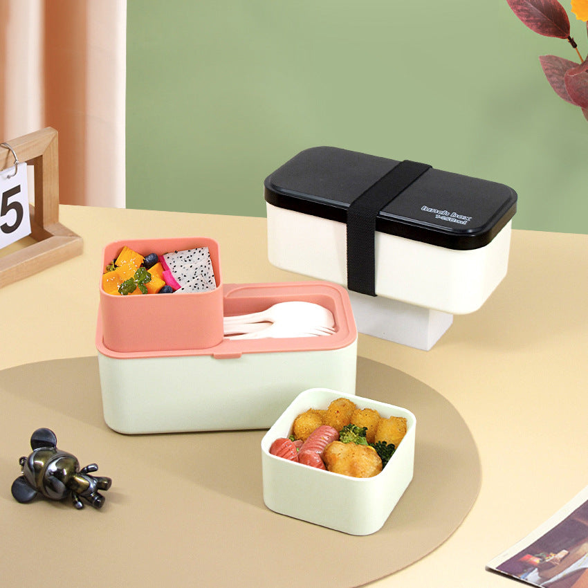 Eco - Friendly Lunch Box - Portable with Compartments(pink) V888-ELOSUNG35270