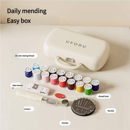 Complete Sewing Kit - Portable with Organized Compartments(green) V888-ELOSUNG35274