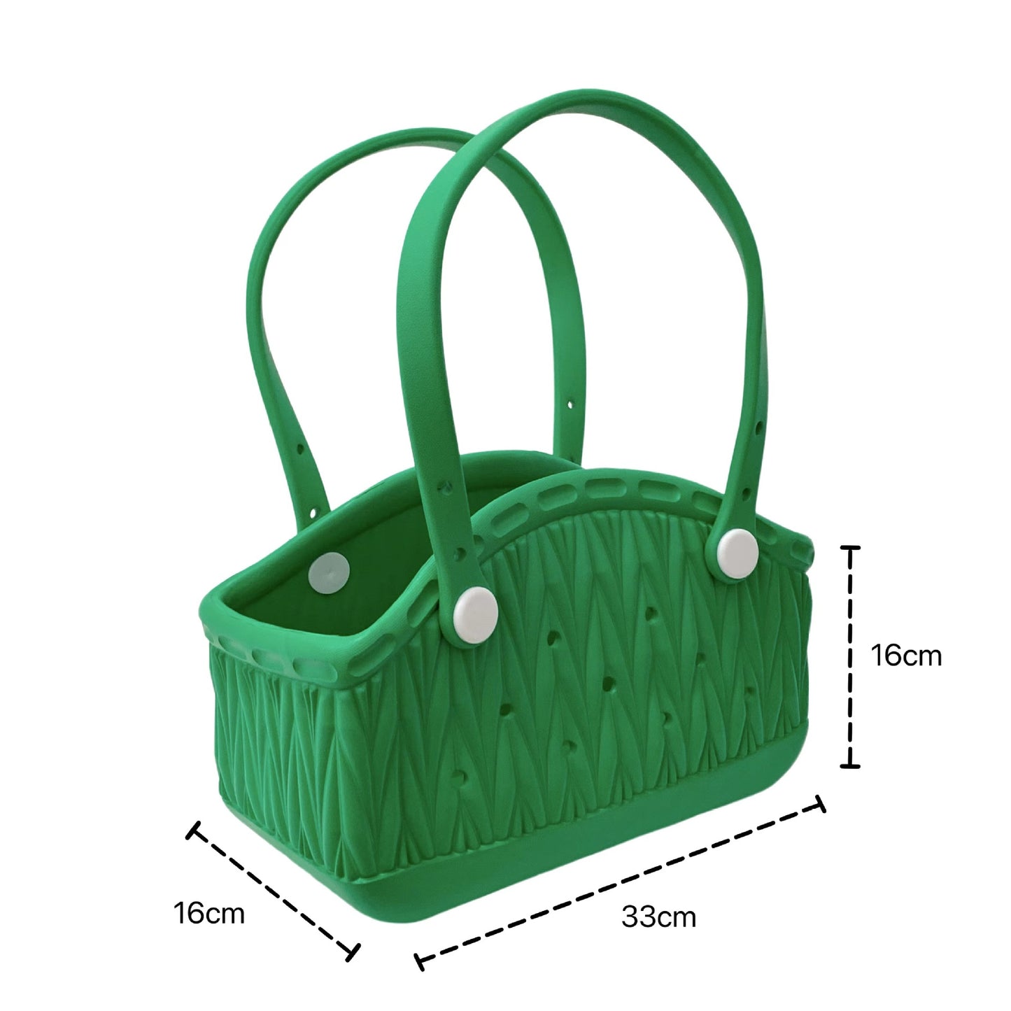 Stylish Handbag - Spacious with Decorative Elements(light green) V888-ELOSUNG35287