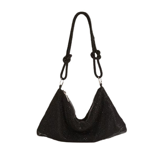 Modern Handbag - Elegant with Decorative Accents(black) V888-ELOSUNG35293