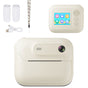 Kids Multi-Functional Camera Toy - Instant B&W Printing & Creative Stickers(white) V888-ELOSUNG35314