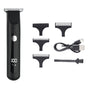 Professional Steel Hair Clipper - Low Noise Motor with 3 Guard Combs & Type-C Charging(black) V888-ELOSUNG35319