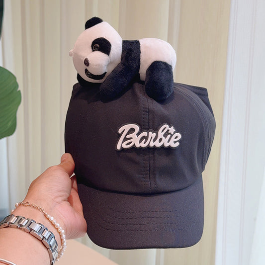 Cute Plush - Decorated Baseball Cap(black) V888-ELOSUNG35342