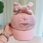 Cute Plush - Decorated Baseball Cap(Meat pink) V888-ELOSUNG35344