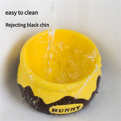Premium Elevated Pet Bowl with Ergonomic 15 degrees Tilt & Large Capacity(Honeypot) V888-ELOSUNG35351