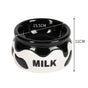 Premium Elevated Pet Bowl with Ergonomic 15 degrees Tilt & Large Capacity(Milk bowl) V888-ELOSUNG35354