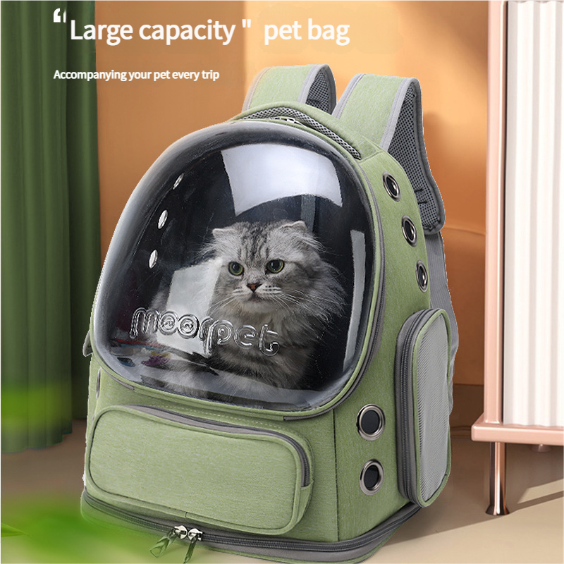 Spacious Pet Carrier with Ventilation System & Water-Resistant Design(pink) V888-ELOSUNG35371