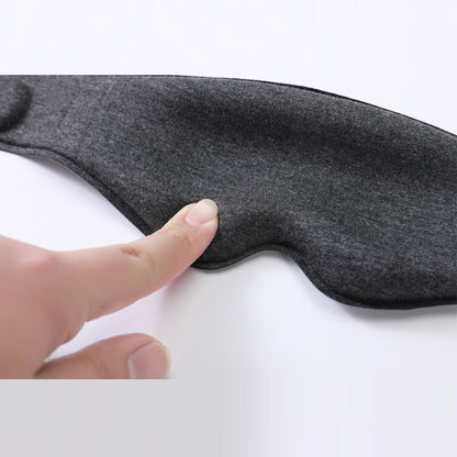 2pcs 3D Contour Blackout Sleep Mask - Ergonomic Eye Mask, Provides Total Darkness and Comfortable Sleep, V888-ELOSUNG35478