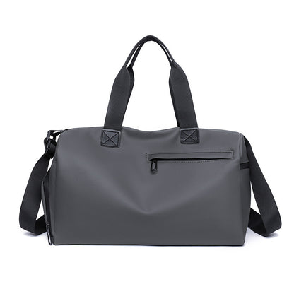 Large Capacity Travel Duffel Bag with Shoe Compartment & Wet Pocket - Multi-Purpose Gym & Weekend Bag(Grey) V888-ELOSUNG35497