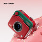 Mini Retro Keychain Camera - 48MP Photos, 1080P HD Video with Built-in Filters & Flash(red) V888-ELOSUNG35511
