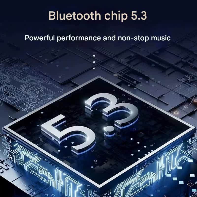 TWS Wireless Earbuds with Wireless Charging Case - Bluetooth 5.3, HiFi Audio, LED Display & Smart Touch V888-ELOSUNG35521