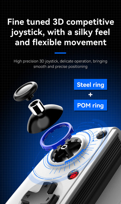 Multi-Platform Telescopic Gaming Controller - Hall Triggers, Esports 3D Joysticks & Macro Programming(white) V888-ELOSUNG35540