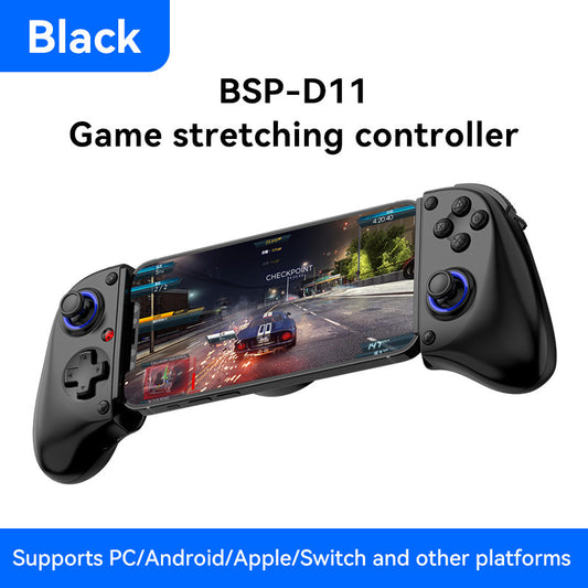 Multi-Platform Telescopic Gaming Controller - Hall Triggers, Esports 3D Joysticks & Macro Programming(white) V888-ELOSUNG35541