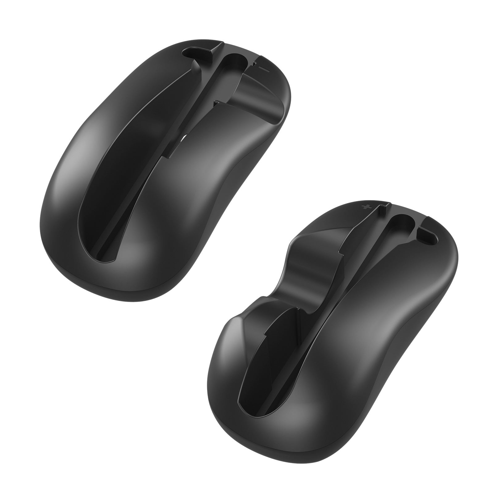 Ergonomic Mouse Grip for Nintendo Switch Joy-Con - 2-Pack Controller Holder (black) V888-ELOSUNG35549