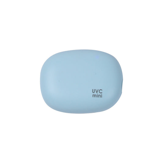 Portable UVC Toothbrush Sterilizer Case - 5-Minute Automatic Sanitizer, USB-C Rechargeable(blue) V888-ELOSUNG35564