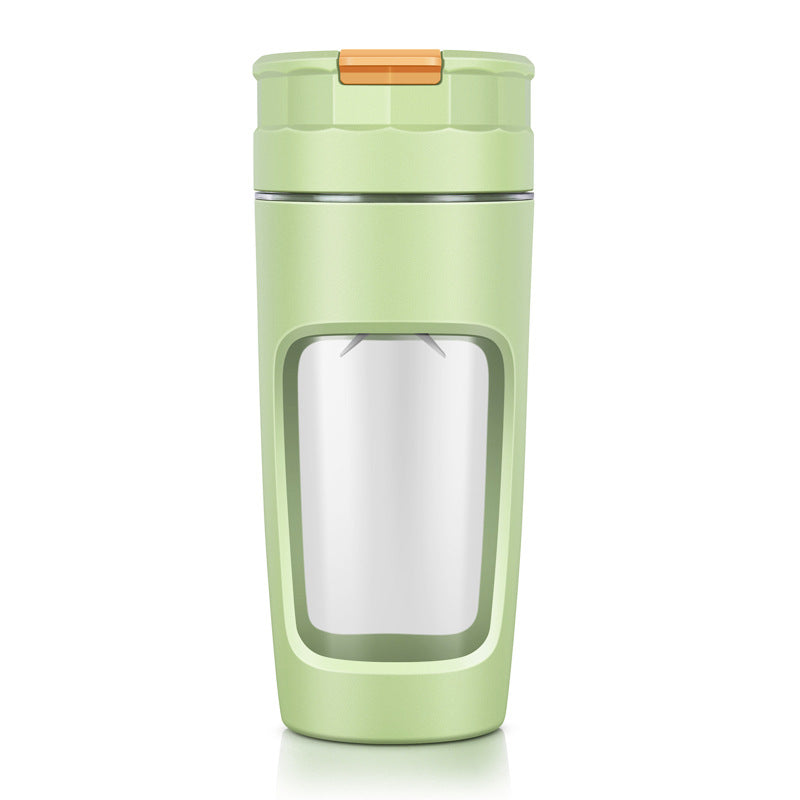 Large 600ML Portable Blender - USB-C Rechargeable Smoothie Maker with 4 Stainless Steel Blades(green) V888-ELOSUNG35568