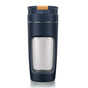 Large 600ML Portable Blender - USB-C Rechargeable Smoothie Maker with 4 Stainless Steel Blades(blue) V888-ELOSUNG35570