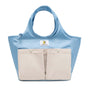 Insulated Lunch Tote Bag - Large Capacity, Multi-Pocket, Waterproof & Stain-Resistant Lining(blue) V888-ELOSUNG35575