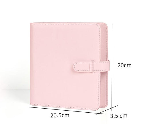 PU Leather Instant Photo Album - Holds 288 Photos, Compatible with Instax Square & Mini Films(black) V888-ELOSUNG35576