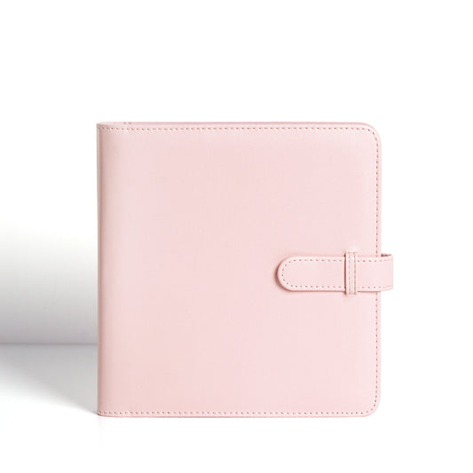 PU Leather Instant Photo Album - Holds 288 Photos, Compatible with Instax Square & Mini Films(pink) V888-ELOSUNG35577