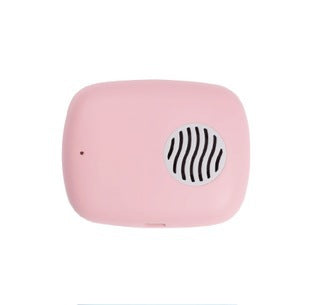 Portable UVC Toothbrush Sterilizer Case with Drying Fan - USB-C Rechargeable, 5-Minute Fast Disinfection(pink) V888-ELOSUNG35592