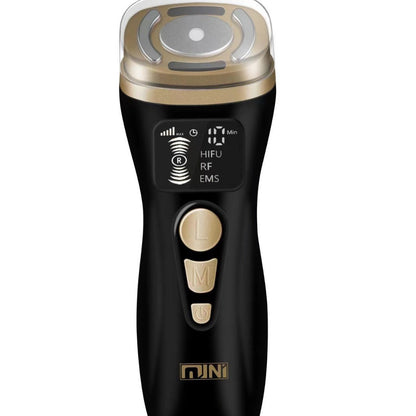 3-in-1 Facial Firming & Anti-Wrinkle Device with HIFU, RF & EMS Technology(black) V888-ELOSUNG35596