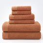 Luxury Combed Cotton Towel Collection - Highly Absorbent, Soft & Durable for Bath, Hand, and Face(Caramel) V888-ELOSUNG35598