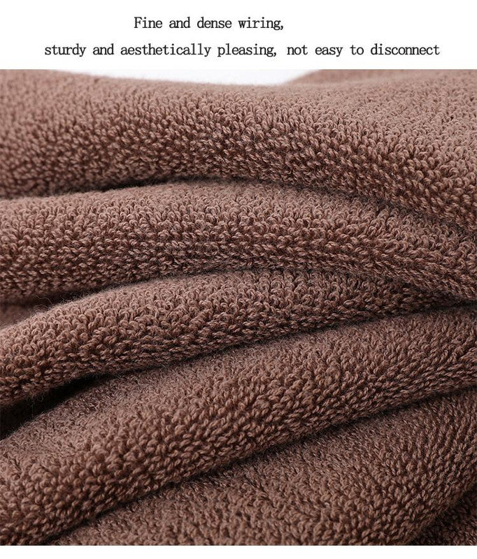 Luxury Combed Cotton Towel Collection - Highly Absorbent, Soft & Durable for Bath, Hand, and Face(Caramel) V888-ELOSUNG35598