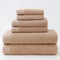 Luxury Combed Cotton Towel Collection - Highly Absorbent, Soft & Durable for Bath, Hand, and Face(Camel) V888-ELOSUNG35600