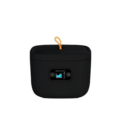 Professional Ultrasonic Cleaner with UV Light - 45000Hz for Dentures, Retainers, Jewelry & More(black) V888-ELOSUNG35621