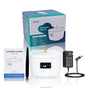 Professional Ultrasonic Cleaner with UV Light - 45000Hz for Dentures, Retainers, Jewelry & More(white) V888-ELOSUNG35622