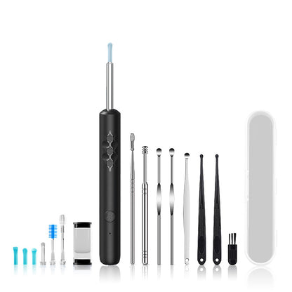 Smart Visual Ear Cleaner with HD WiFi Camera - Gentle Silicone Tips, USB-C Rechargeable Otoscope for Safe Ear V888-ELOSUNG35635