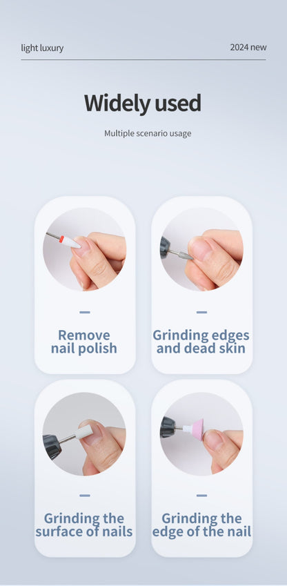 Professional Electric Nail Drill Pen Kit - 3-Speed, Bidirectional, Rechargeable Manicure & Pedicure V888-ELOSUNG35638