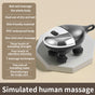 Intelligent 3D Electric Head & Scalp Massager - 7 Massage Techniques, IPX7 Waterproof, Rechargeable(black) V888-ELOSUNG35644
