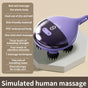 Intelligent 3D Electric Head & Scalp Massager - 7 Massage Techniques, IPX7 Waterproof, Rechargeable(Purple) V888-ELOSUNG35645