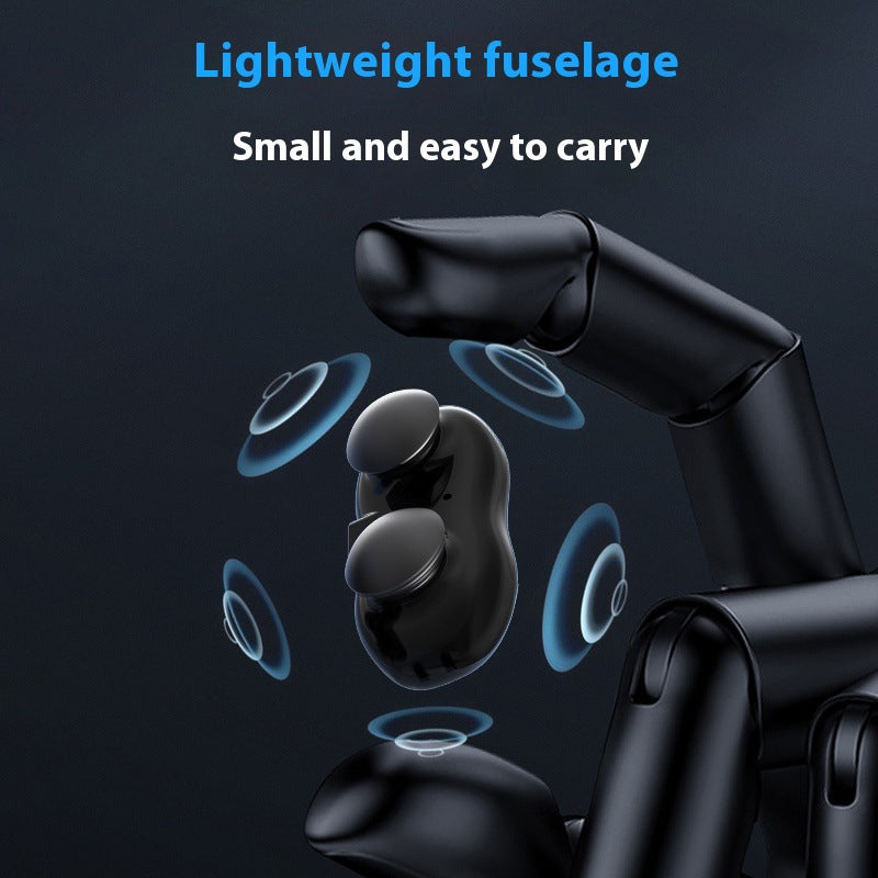 Smart Anti-Snoring Throat Massager - AI-Powered Vibration Sleep Aid, USB-C Rechargeable & Portable(black) V888-ELOSUNG35647