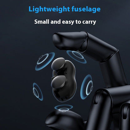 Smart Anti-Snoring Throat Massager - AI-Powered Vibration Sleep Aid, USB-C Rechargeable & Portable(black) V888-ELOSUNG35647