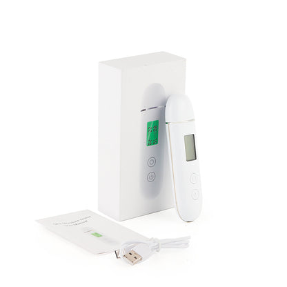 Smart Skin Analyzer with Multi-Function Detection - Measures Hydration, Oil, Elasticity, Skin Age & V888-ELOSUNG35658