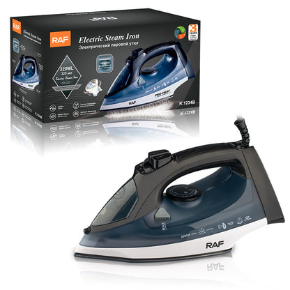 Powerful 2200W Electric Steam Iron with Ceramic Soleplate & Vertical Steam Function(blue) V888-ELOSUNG35664