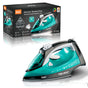 Powerful 2200W Electric Steam Iron with Ceramic Soleplate & Vertical Steam Function(green) V888-ELOSUNG35665