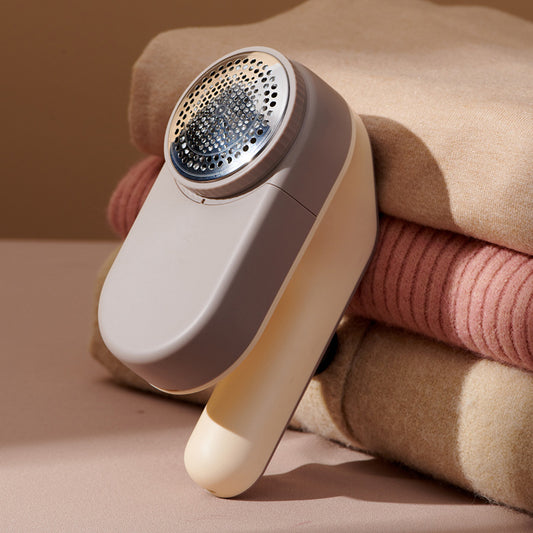 Rechargeable Electric Fabric Shaver - Powerful Lint Remover with Dual-Ring Blades & Ergonomic V888-ELOSUNG35672