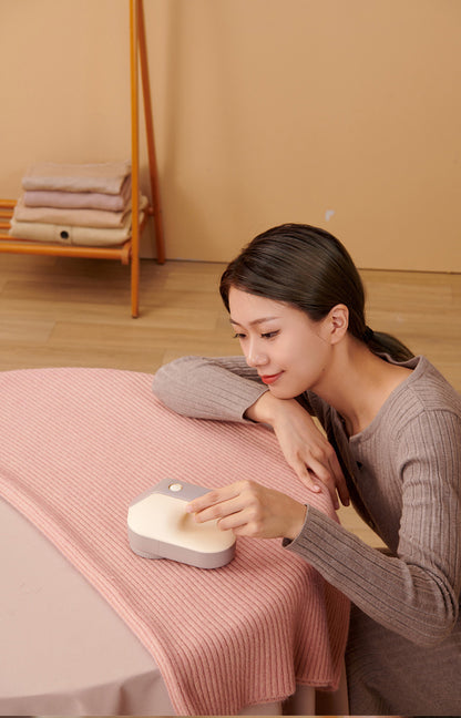 Rechargeable Electric Fabric Shaver - Powerful Lint Remover with Dual-Ring Blades & Ergonomic V888-ELOSUNG35672