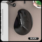 Two Ergonomic Vertical Wireless Mouse - Dual Mode (2.4G & Bluetooth), 5 Adjustable DPI, Silent Clicks, V888-ELOSUNG35675