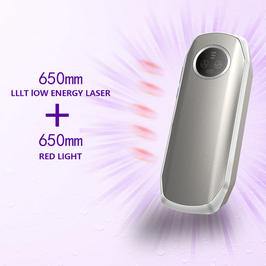 Advanced 4-in-1 Hair Growth Comb with LLLT, RF, EMS & Vibration Massage(White) V888-ELOSUNG35681