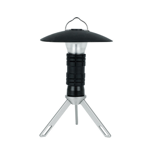 Portable Outdoor Camping Lantern with Tripod Stand, Soft Light Diffuser & USB-C Charging(black) V888-ELOSUNG35686