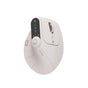 Ergonomic Vertical Mouse - 2.4G/Bluetooth Multi-Mode, LED Display, 57-Degree Angle, & 400mAh Battery(Beige) V888-ELOSUNG35691