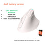 Ergonomic Vertical Mouse - Multi-Device Bluetooth5.0 & 2.4G Wireless, Adjustable DPI, Silent Click(pale V888-ELOSUNG35704