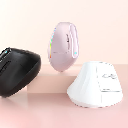 Ergonomic Vertical Mouse - Multi-Device Bluetooth5.0 & 2.4G Wireless, Adjustable DPI, Silent Click(green) V888-ELOSUNG35706