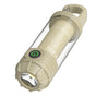 Tri-Color Portable Camping Lantern & Flashlight - Rechargeable, 360 degreesAmbient Light & Hook Design(Khaki) V888-ELOSUNG35708